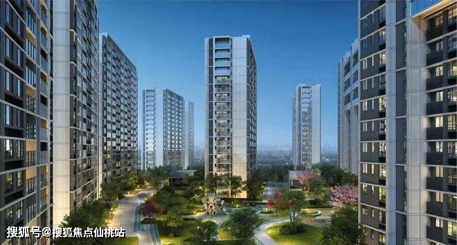 的高层户型以及建筑面积约90㎡—136㎡的4叠、6叠户型多元的产品松江洞泾9、12号线双地铁环绕华发海上都荟：打造建筑面积约101㎡(图2)