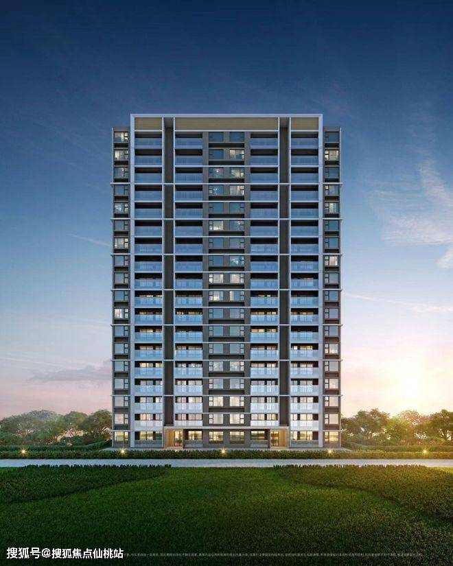 的高层户型以及建筑面积约90㎡—136㎡的4叠、6叠户型多元的产品松江洞泾9、12号线双地铁环绕华发海上都荟：打造建筑面积约101㎡(图13)